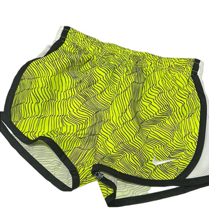Nike Dry Fit kids girls Neon green   Shorts size 2-3 yrs GUC